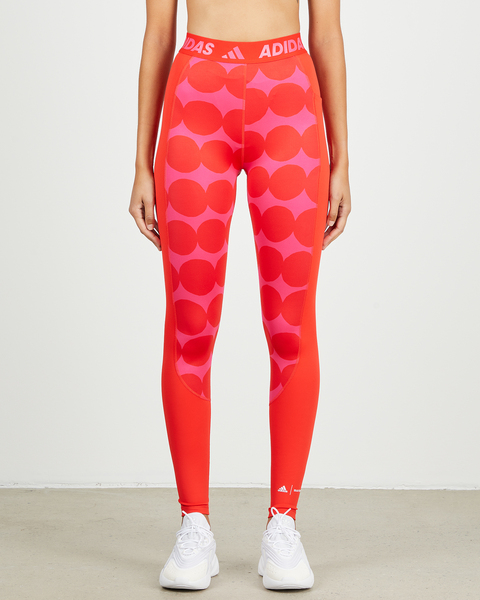 Tights Marimekkovired Röd 1