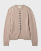 KHAITE Kofta Josette Beige/grå S