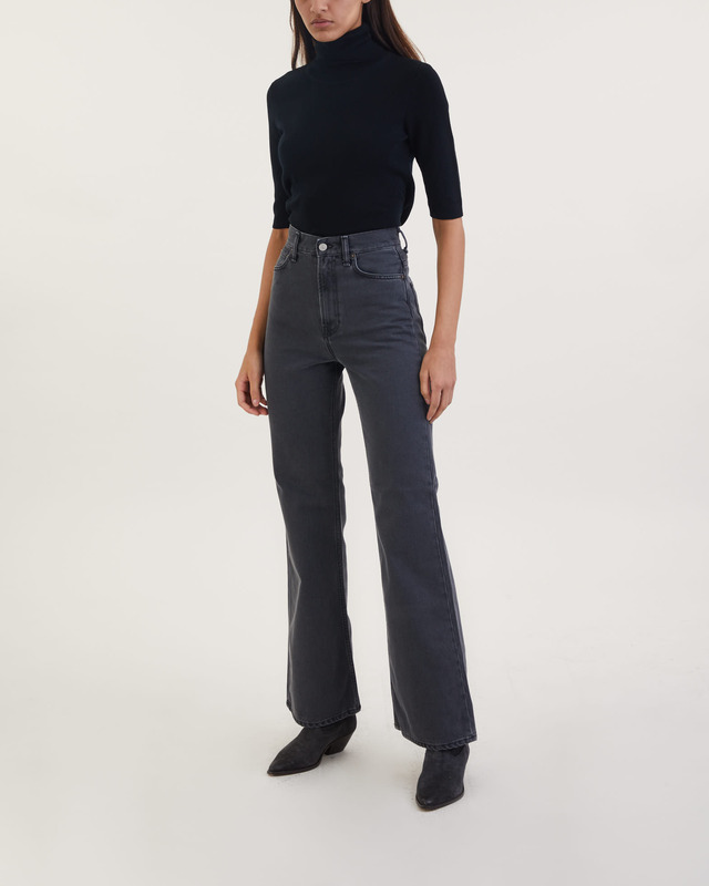 Filippa K Top Merino Elbow Sleeve Svart XS