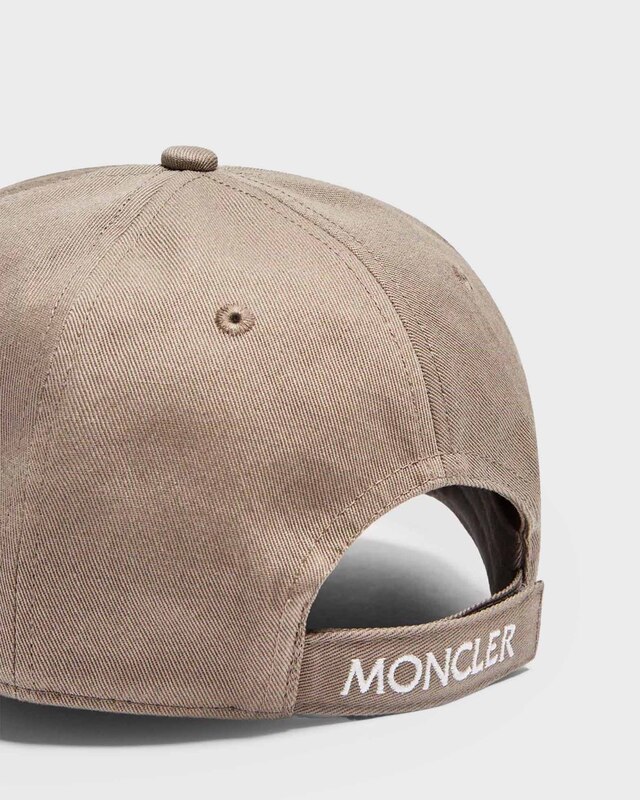 Moncler Keps Baseball Grå/beige ONESIZE