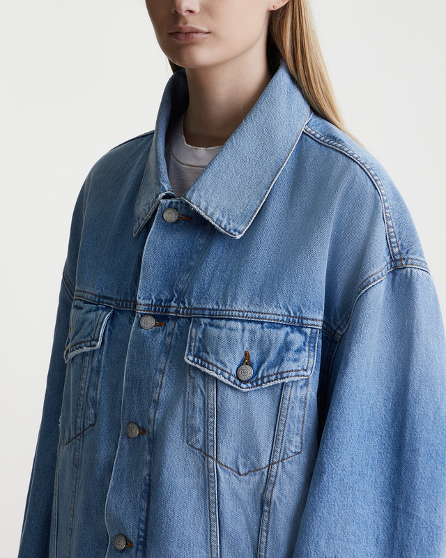 Acne Studios Jacka Denim Unisex Ljusblå XXS/XS