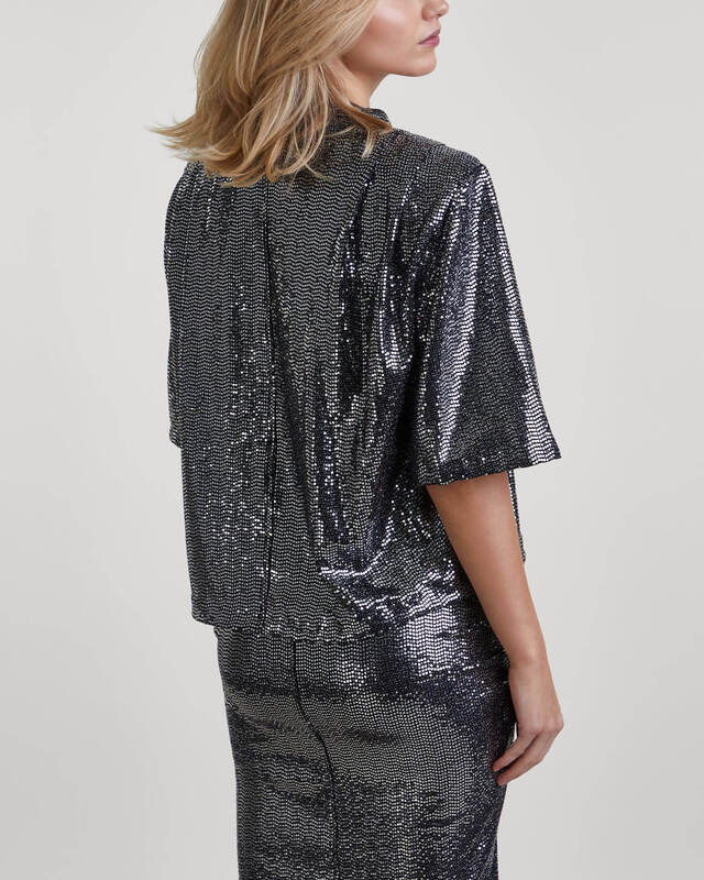 Isabel Marant Étoile Topp Delfi Silver FR 38 (EUR 36)