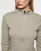 J Lindeberg Top Mel Zip Mid Layer Khaki M