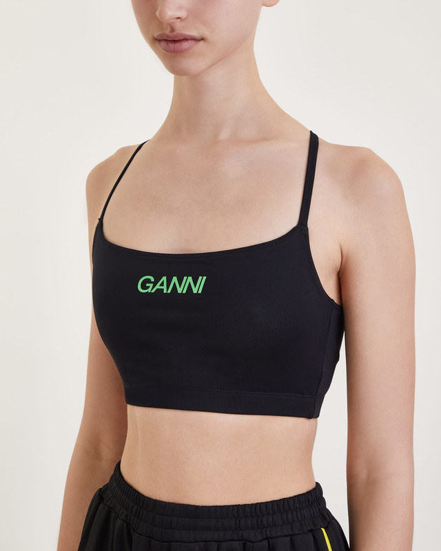 Ganni Sportbh Active Strap  Svart L