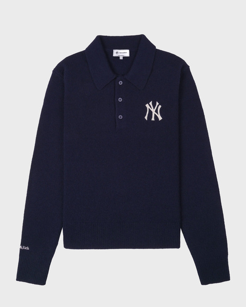 Sweatshirt Heritage Yankees Cashmere Polo Navy 1