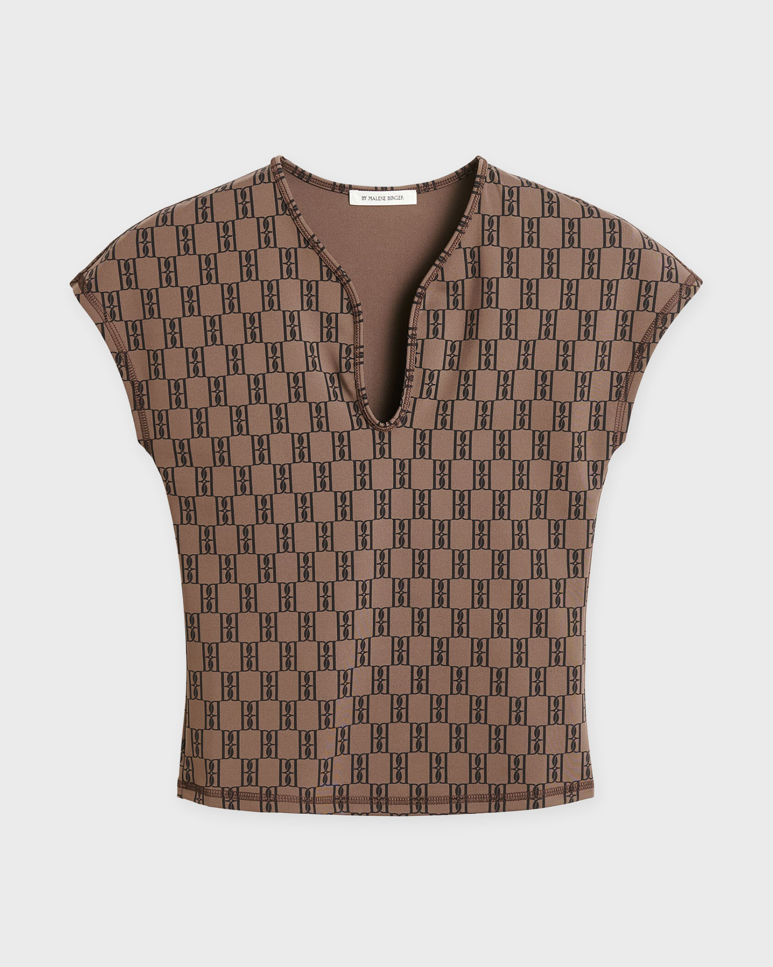 By Malene Birger Women's Mahogny Top Venazia Athletic S