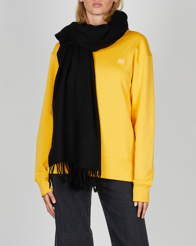 Acne Studios Scarf Canada New Black ONESIZE