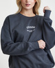 Ganni Sweatshirt Isoli Oversized  Grå L-XL