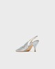 sania d'mina Klackskor Elena Glitter  Silver EUR 36