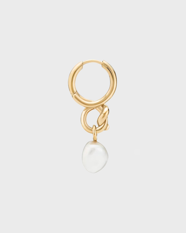 Maria Black Örhänge Bird Nest Guld ONESIZE