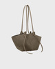 YUZEFI Mochi Suede Bag  Taupe ONESIZE