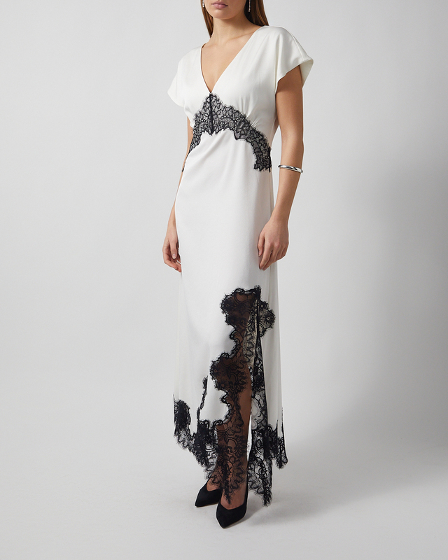 Wakakuu Icons Dress Ray Lace Offwhite XS