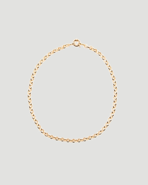 Necklace Link Chain 45 cm Guld ONESIZE 1