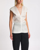 KHAITE Topp Ami Chalk US 4 ( EUR 36)