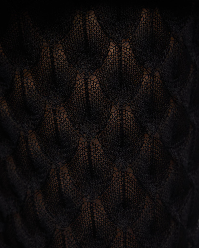 Malina Byxor Alissa Knitted  Svart M