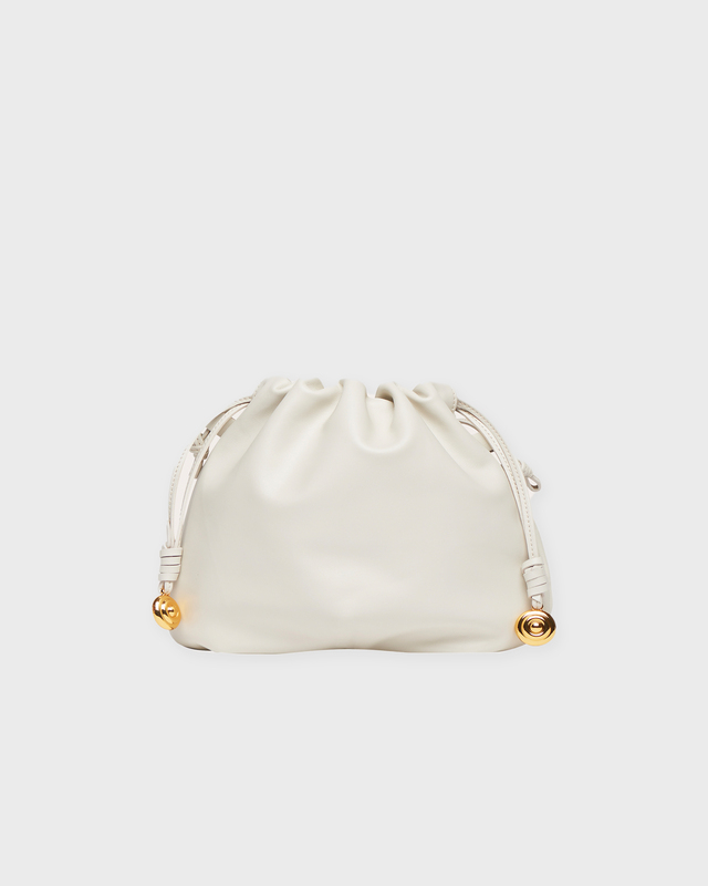 Liffner Bag Charm Pouch Mini White ONESIZE