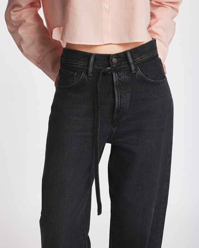 Acne Studios Jeans 1991 Loose Fit Black Overdye Black W25/L32