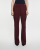Ulla Johnson Pants Quartier Mid-Rise  Bordeaux US 4 ( EUR 36)