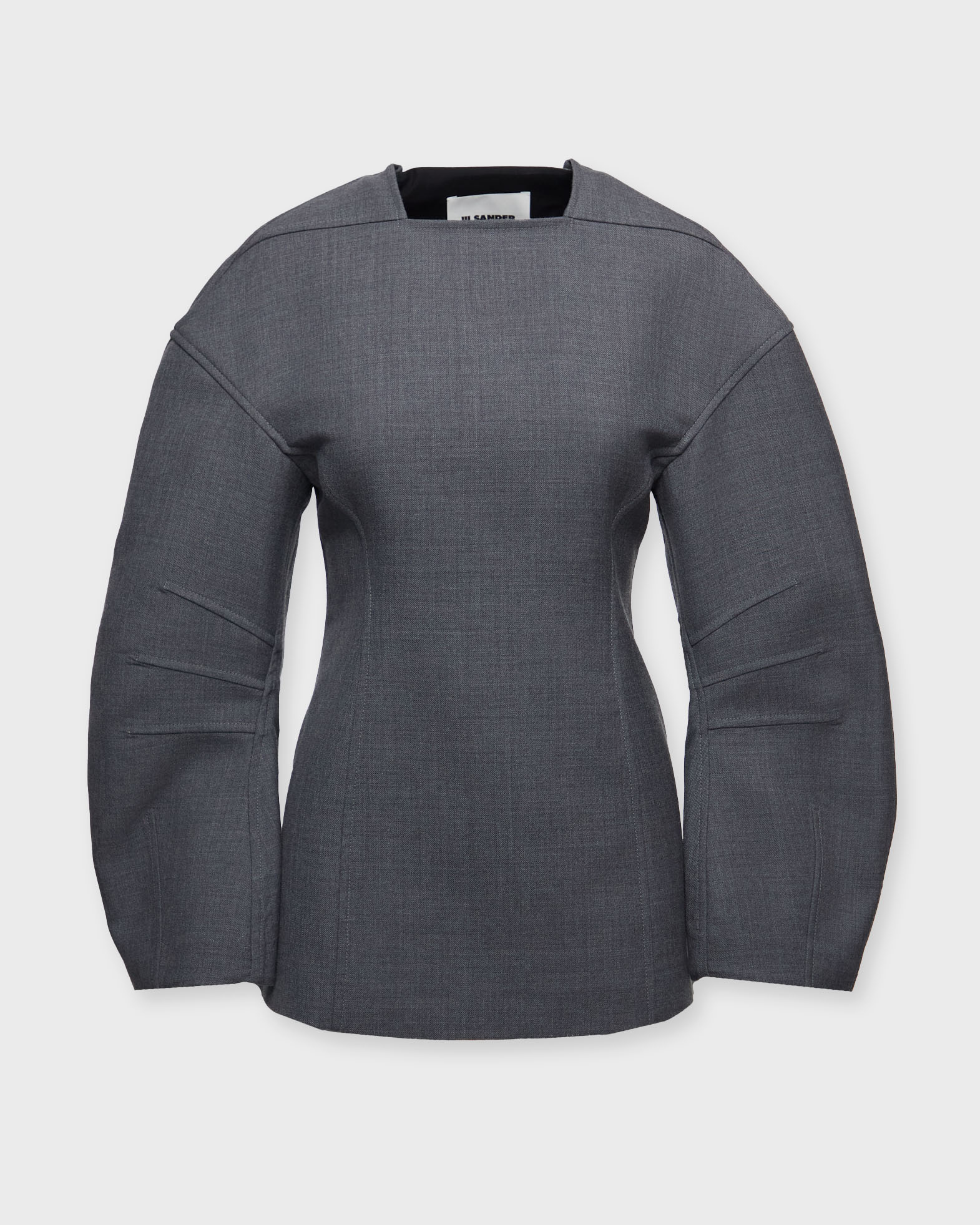 Jil Sander Women's Beige Sweater Crew Neck 38