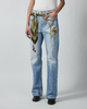 Acne Studios Jeans Jewellery Trompe- L´oeil Light blue XXS