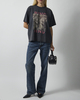 Anine Bing T-Shirt Cade Tee Tiger Bing Washed Black S