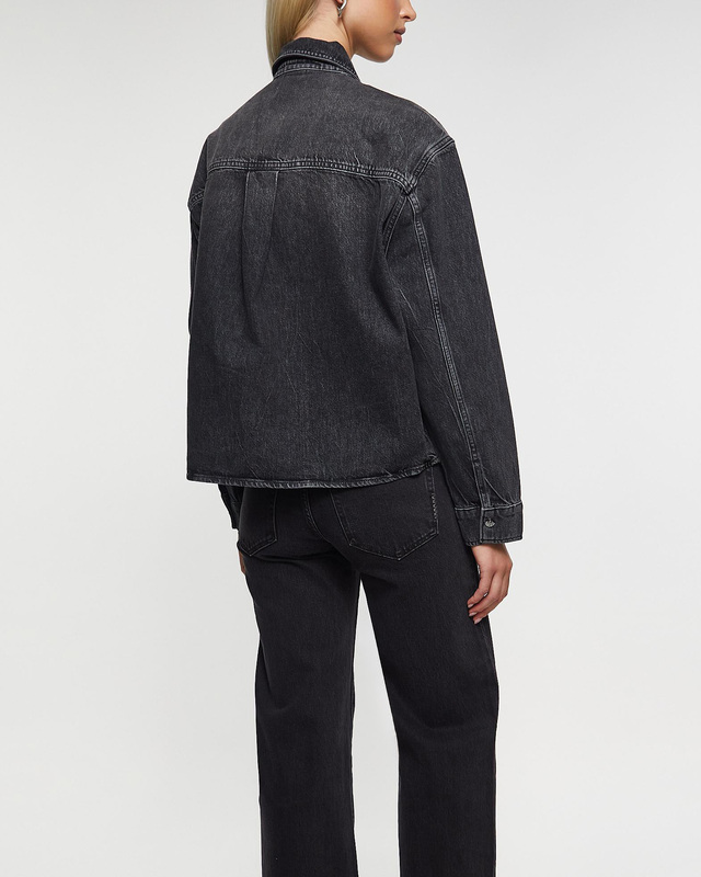Anine Bing Shirt Paxton  Washed black L