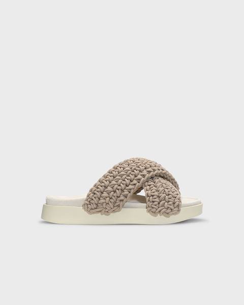 Sandals Woven Taupe 1