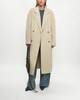 Acne Studios Kappa Double-Breasted Wool Clay 38