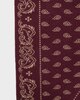 Guest In Residence Sjal The Wild Rag Burgundy ONESIZE