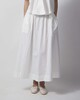 Dagmar Kjol Cotton Maxi Vit 34
