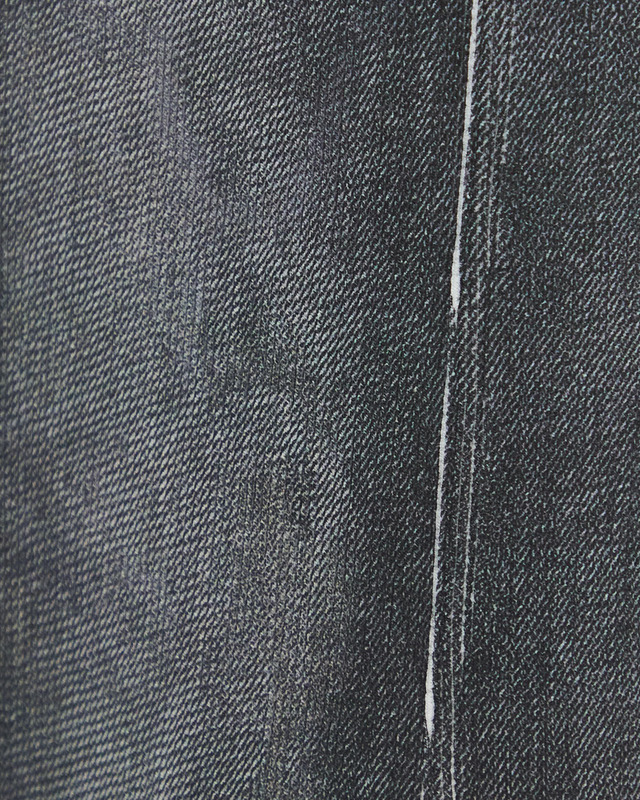 Acne Studios Skirt Denim Print Vintage black S