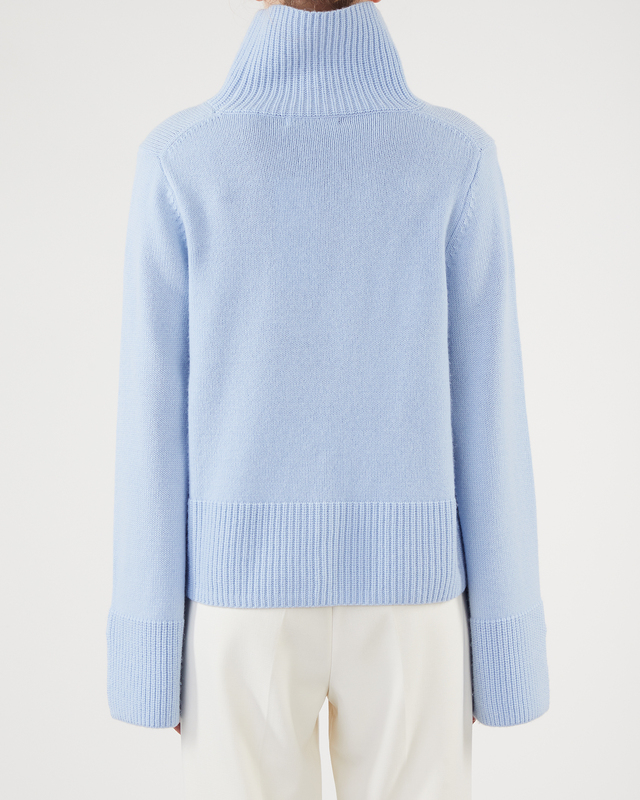 Wakakuu Icons Uma Polo Sweater Ljusblå M