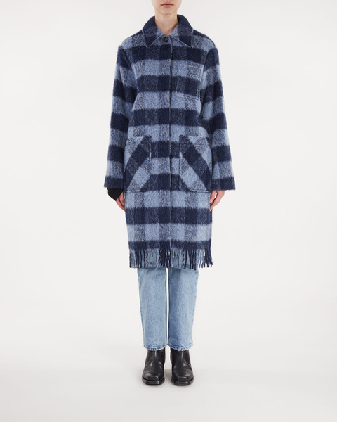 Overshirt  Brushed Wool  Blå 1