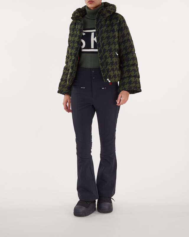 Perfect Moment Jacket Flare Polywool  Svart/grön M