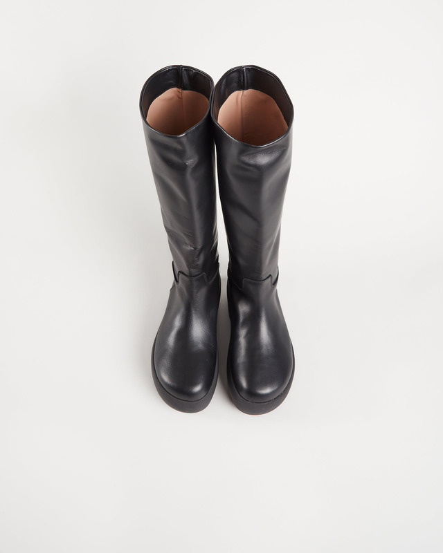 Gia Borghini Boots CHUNKY SOLE TUBOLAR BOOT Black EUR 38