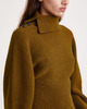 Proenza Schouler Sweater Wool Viscose Boucle Top Valnöt XS