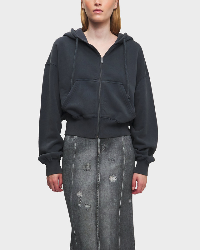 Acne Studios Sweatshirt Hooded Zipper Blue S