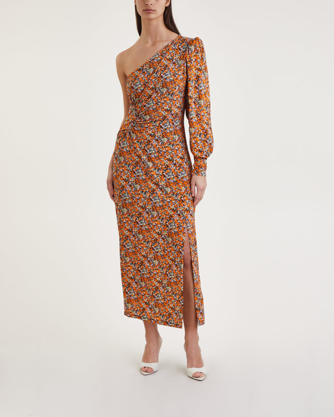 Klänning OdaGZ One Shoulder Orange 2