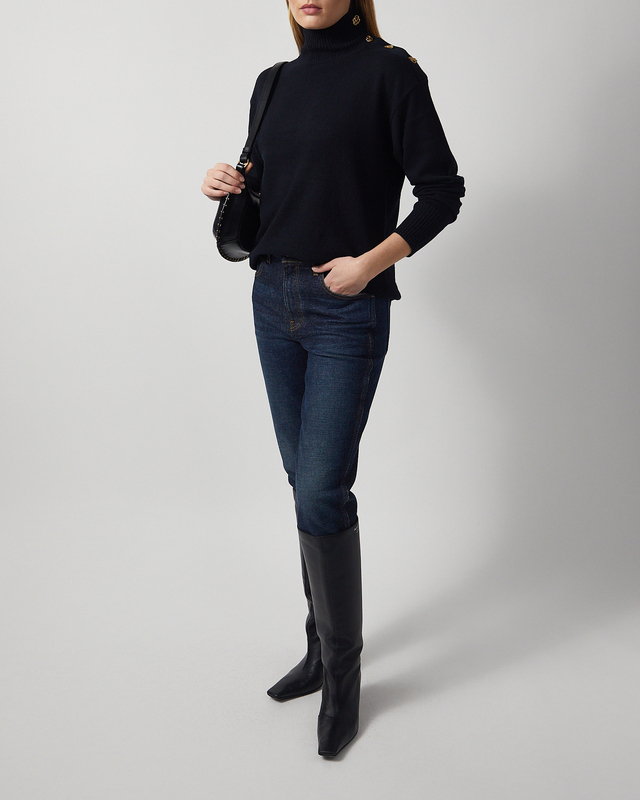 By Malene Birger Sweater Vanille Black XL