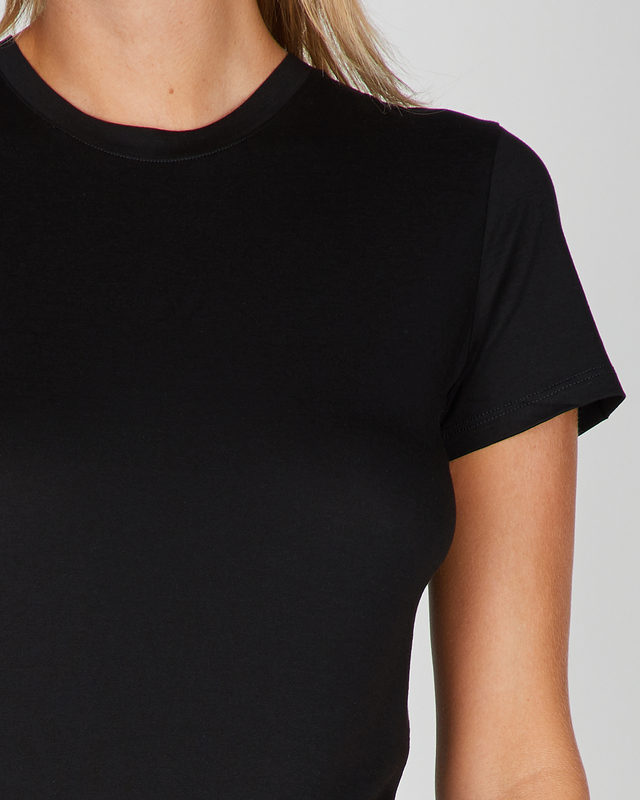 Vince T-shirt Essential Crew Svart XL