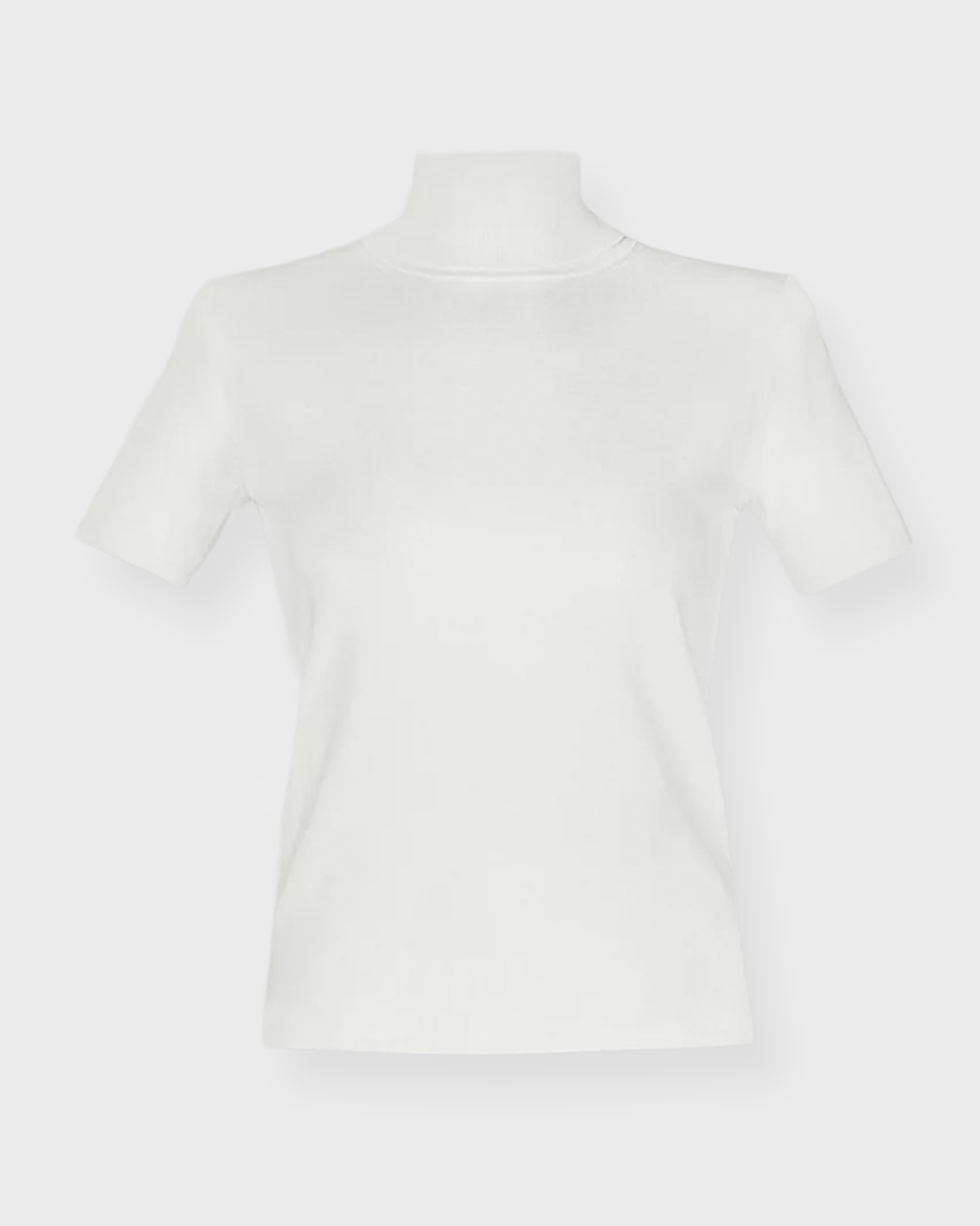 Andiata Women's White Top Pola Knit L