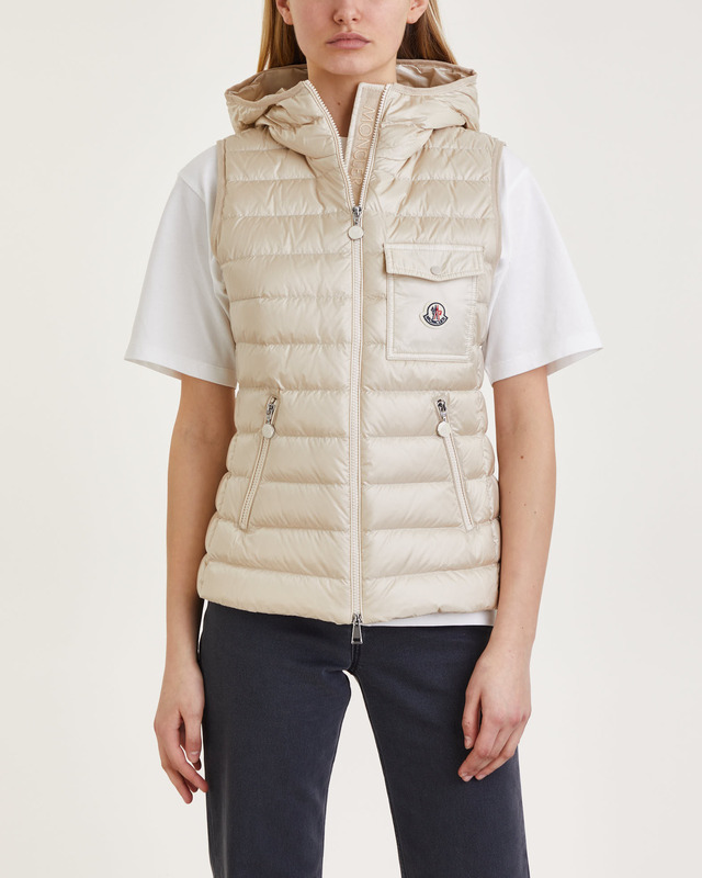 Moncler Glygos Gillet Vest Beige MONCLER 5 (XL)