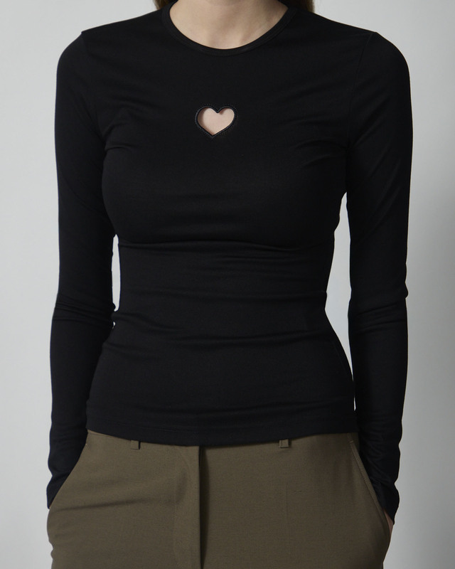 CLOEYS Topp Tight Long Sleeve Black S