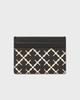 By Malene Birger Elia printed cardholder Black ONESIZE
