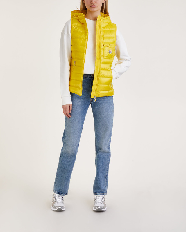 Moncler Glygos Gillet Vest Yellow MONCLER4 (L)