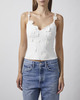 Cult Gaia Topp Emiliana Offwhite L