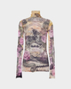 Acne Studios Topp Printed Seamless Rosa M