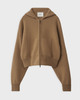 LISA YANG Kofta Lilia Hooded Zip Toffee 0 (XS-S)