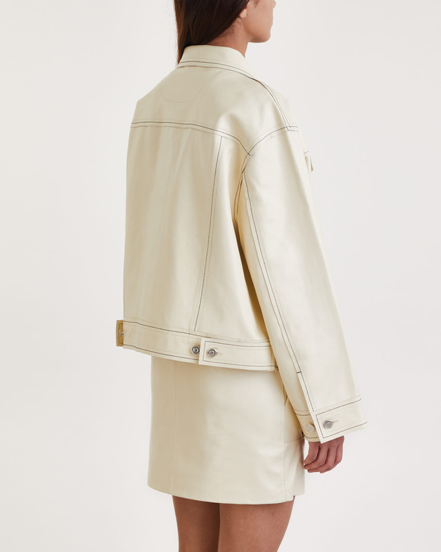 STAND STUDIO Jacka Oversized Jean Creme 36