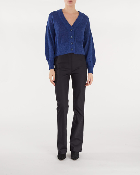 Cardigan Jessy Cropped Blå 2